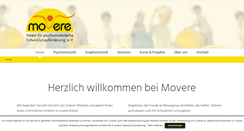 Desktop Screenshot of movere.de