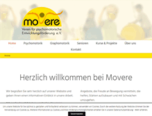 Tablet Screenshot of movere.de
